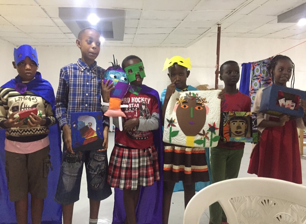 #Rwanda! Look at our children! Back story #ssmlab asked us to host a Philipino woman who spent an entire month teaching children from the E.P Kacyiru community and White Dove.
No more spoilers, these kids will show you what they’ve come up with soon! 
Retweet!
#Rwot