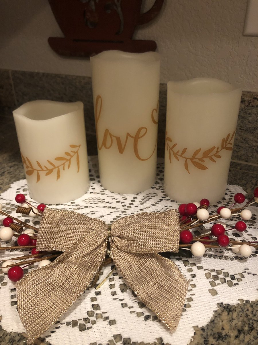 angel_brownlee's tweet photo. LED flame less candle set https://t.co/RwFh5jijJu