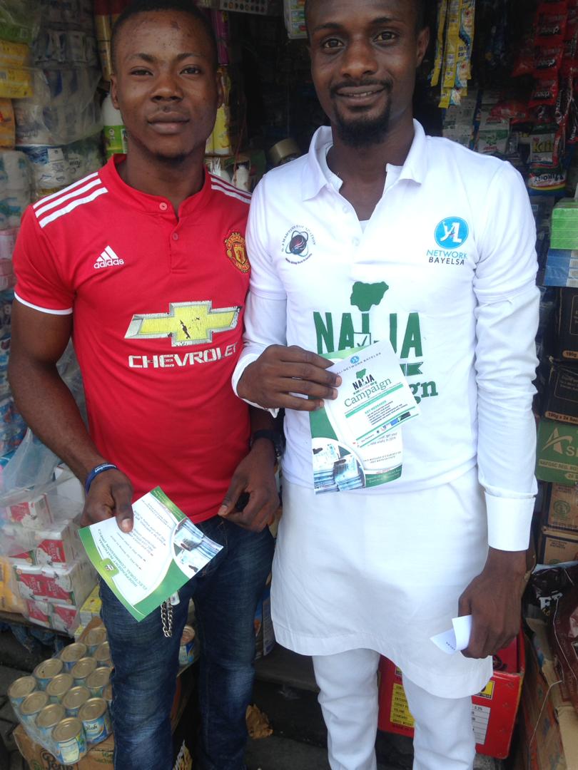 #NaijaVotesCampaign
<a href="/YALINetwork/">YALI Network</a> 
We're convinced that our voices are being heard!