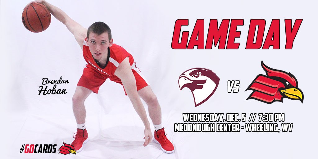 Get up for ❗️GAMEDAY!❗️

Come to McDonough or tune in ⬇️
🏀 @WJU_Basketball vs. Fairmont State
⏰ 7:30 PM
📍 Wheeling, WV
📺💻📈 bit.ly/2zBAcC3