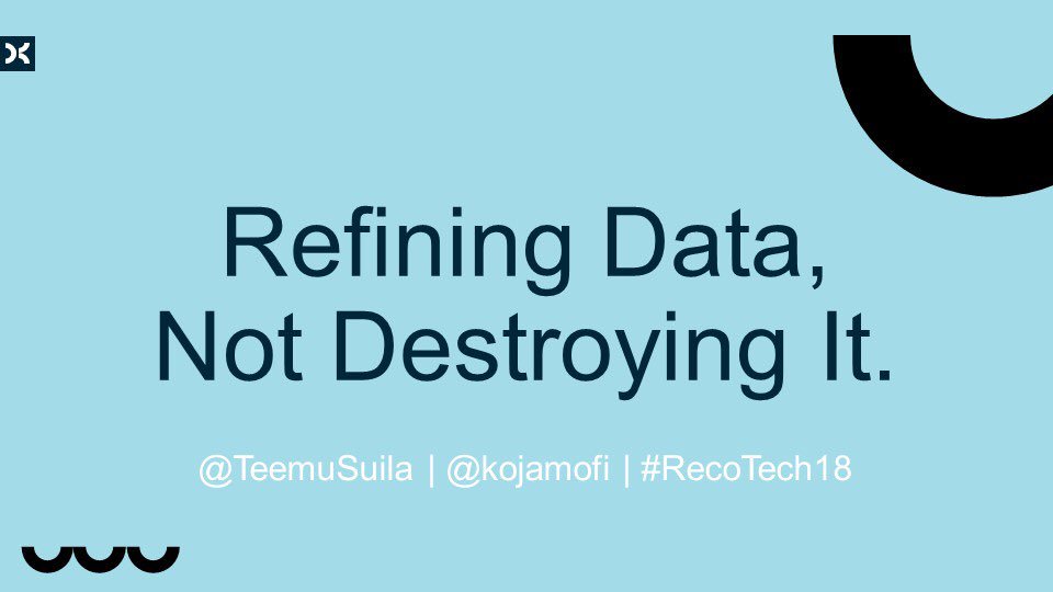 kojamofi's tweet image. .@TeemuSuila #RecoTech #Slush