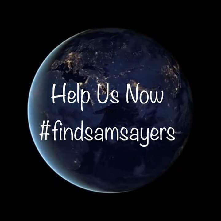 RainyMeeks13's tweet photo. #findsamsayers Please help us find #SamSayers https://t.co/uWC19RE5OB