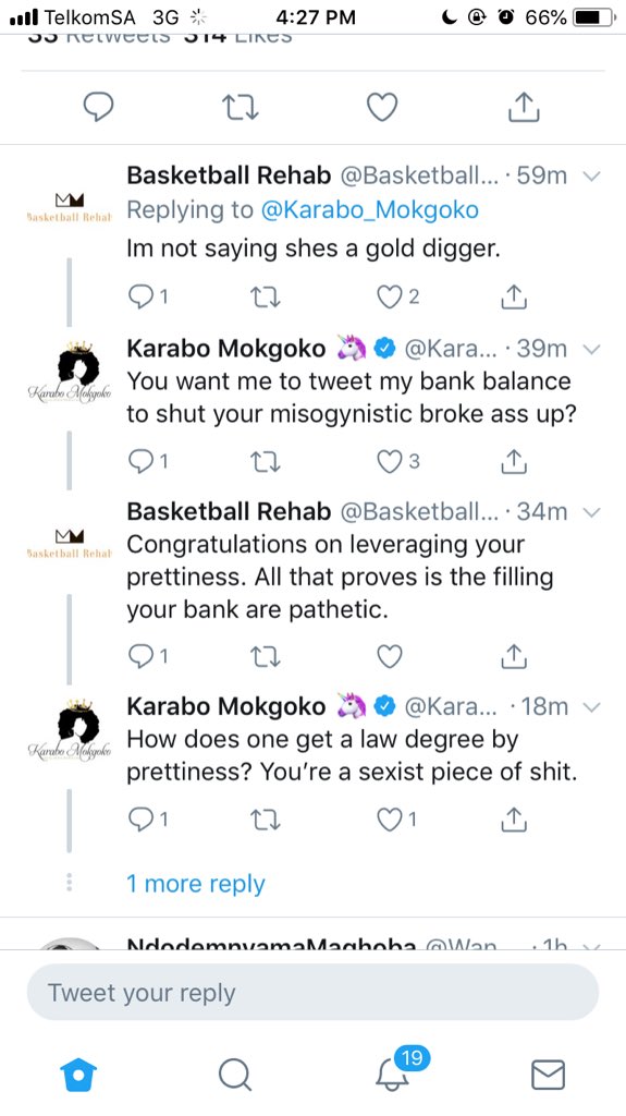 _NeleNtuli's tweet photo. Yerrrrr...@Karabo_Mokgoko claps back shem...😂👏🏾 https://t.co/TX8wcTZGC6
