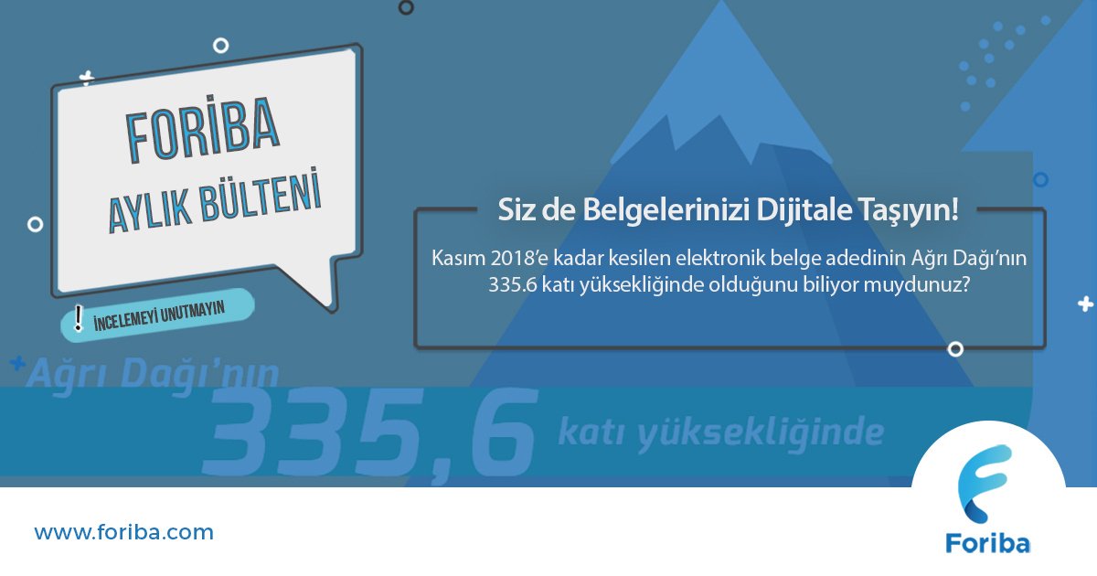 SovosTurkey's tweet photo. Foriba Kasım Ayı Bültenimiz Yayınlandı!
Güncel gelişmeleri takip etmek için bu ayki bültenimize göz atmayı unutmayın!👉https://t.co/feU6S4HJNI
#edonusum #edönüşüm #bülten #foriba #kasım #ebülten https://t.co/pzbEq0sDVy