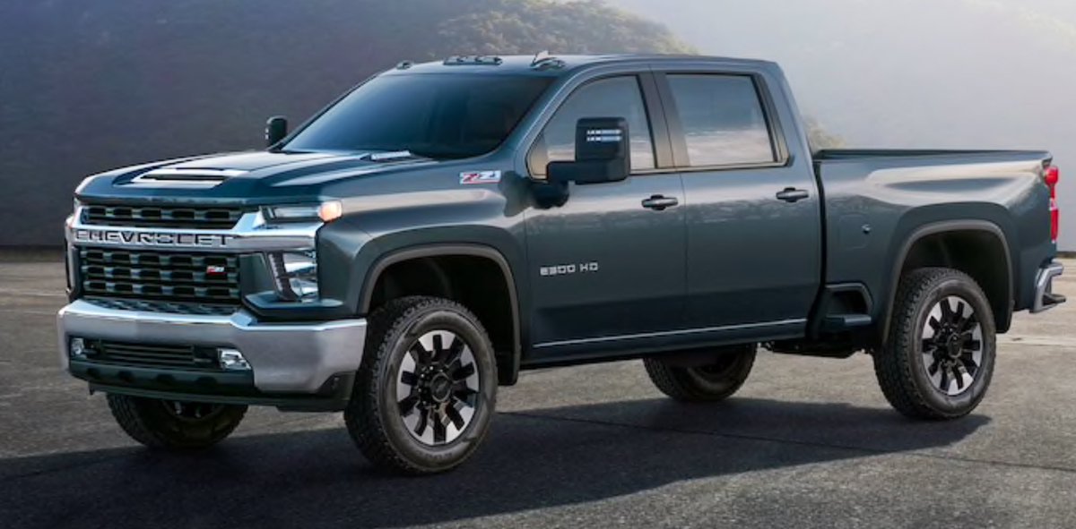 TheChadColby's tweet photo. Wow... your thoughts of the #new #2020 @chevrolet Silverado HD? Does have 910 LB-FT of Torque https://t.co/aSdZD4r1CR @MotorTrend https://t.co/GCXTB06ua3