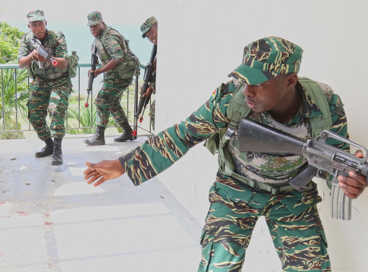 Southcom's tweet photo. #Caribbean security: SOUTHCOM shares a strong security partnership with nations in the Caribbean to illuminate terrorist & criminal networks & work together to disrupt & defeat them. #CANSEC18 @DeptofDefense @USinTT @USEmbassyBbdos https://t.co/LYjeHel0dZ