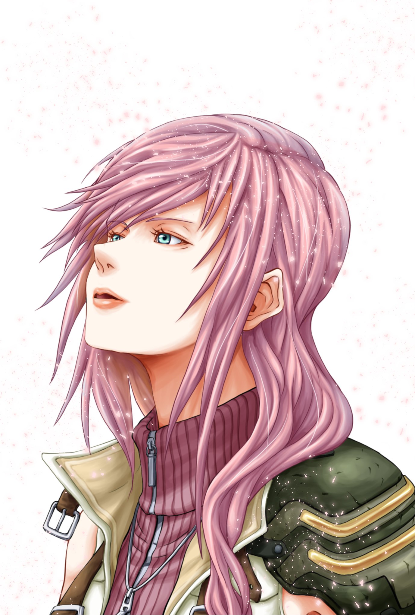 あぶらあげ リプ来たキャラの顔だけ描く くまにくおかさん Kumanikuoka からで ライトニングさん ｆｆ13 です ライトニングさんはネットでかわいいイメージが付いているけど 本当はカッコいいんですよ 笑 T Co Luzwieq2id Twitter