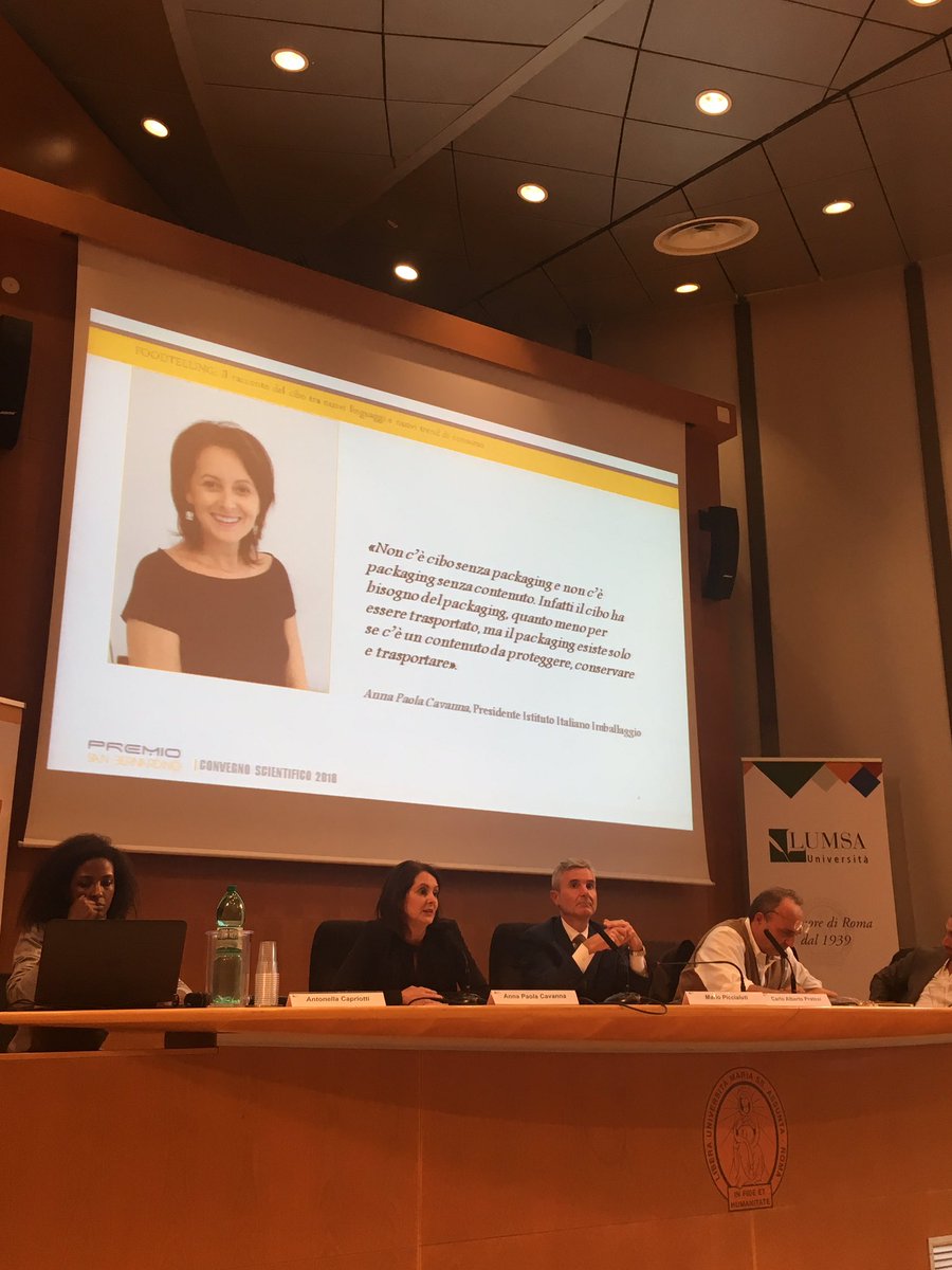 <a href="/Premio_S_Bernar/">Premio SanBernardino</a> Anna Paola Cavanna, non c'è cibo senza Packaging,non c'è Packaging senza contenuto.