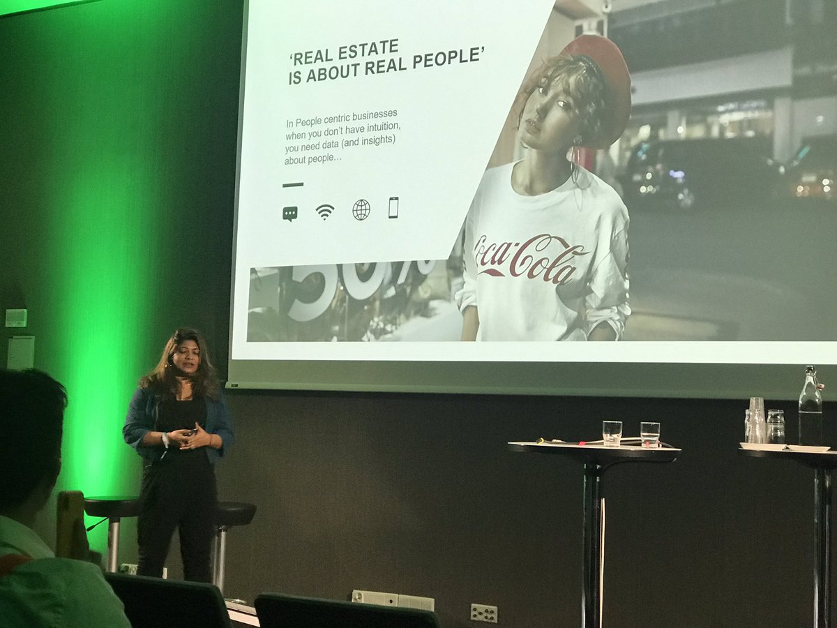 RondProductions's tweet photo. ”Real estate is about real people” @joyeetaaa pitching 🗣 @gyaanaa @RecoTechFI @SlushHQ #ReCoTechFi #Slush18 https://t.co/okU9RBW6jj