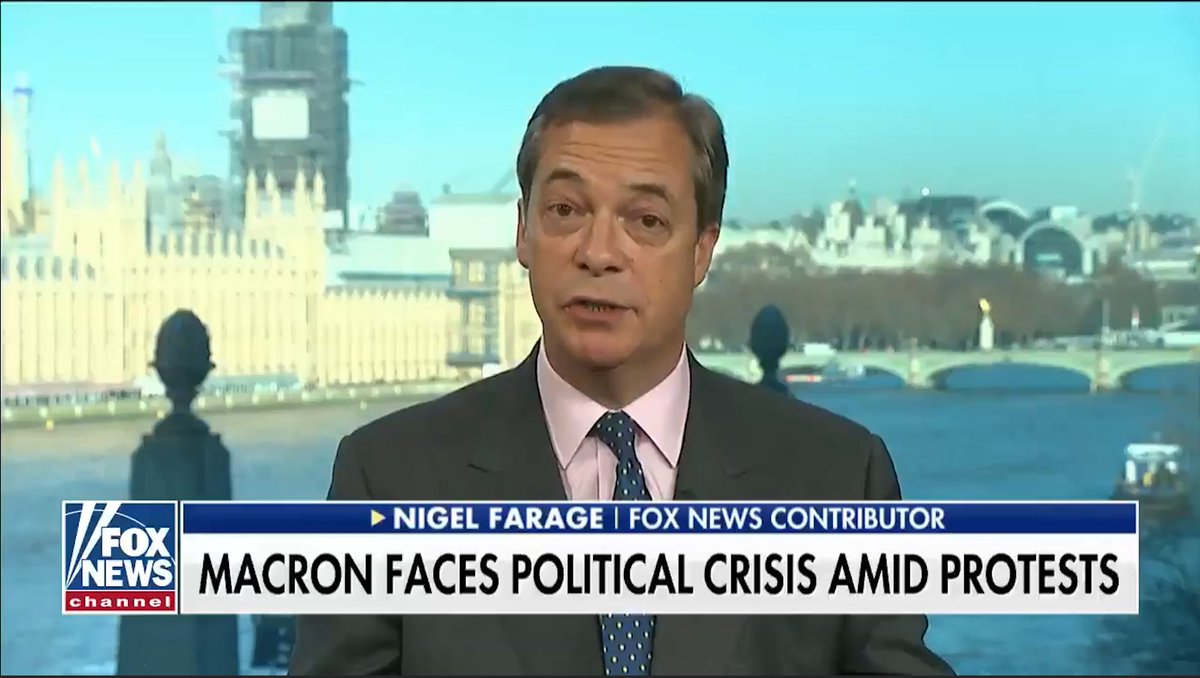 Nigel Farage (@Nigel_Farage) on Twitter photo 2018-12-04 16:09:31 There is a huge divide right across the West. For 20 years, the gap between rich and poor widened as global elites ignored genuine concerns. Brexit, Trump, Italy & now these riots in France hapened because ordinary people want to feel they have some power over their own futures. There is a huge divide right across the West. For 20 years, the gap between rich and poor widened as global elites ignored genuine concerns. Brexit, Trump, Italy & now these riots in France hapened because ordinary people want to feel they have some power over their own futures.