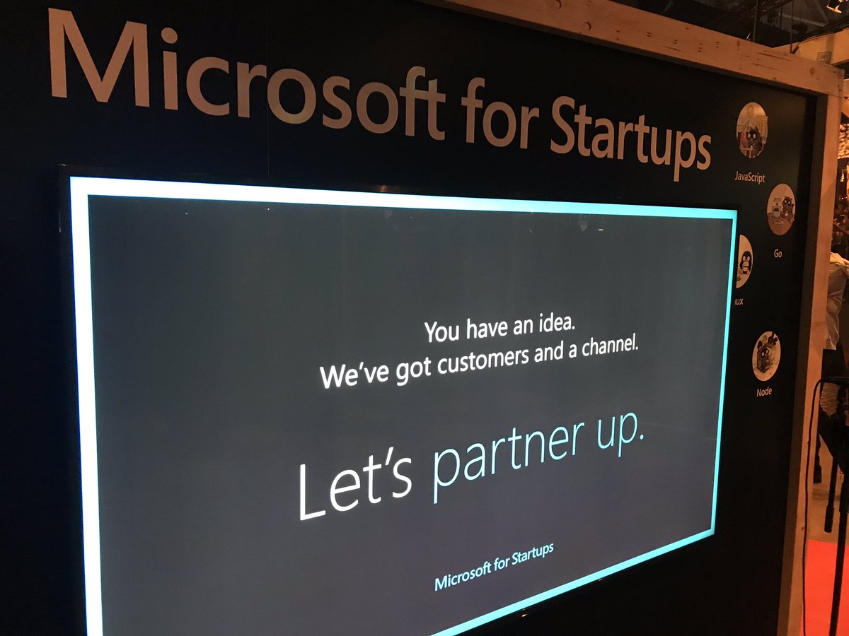 Topics of today and tomorrow @ #slush18 #microsoftxslush