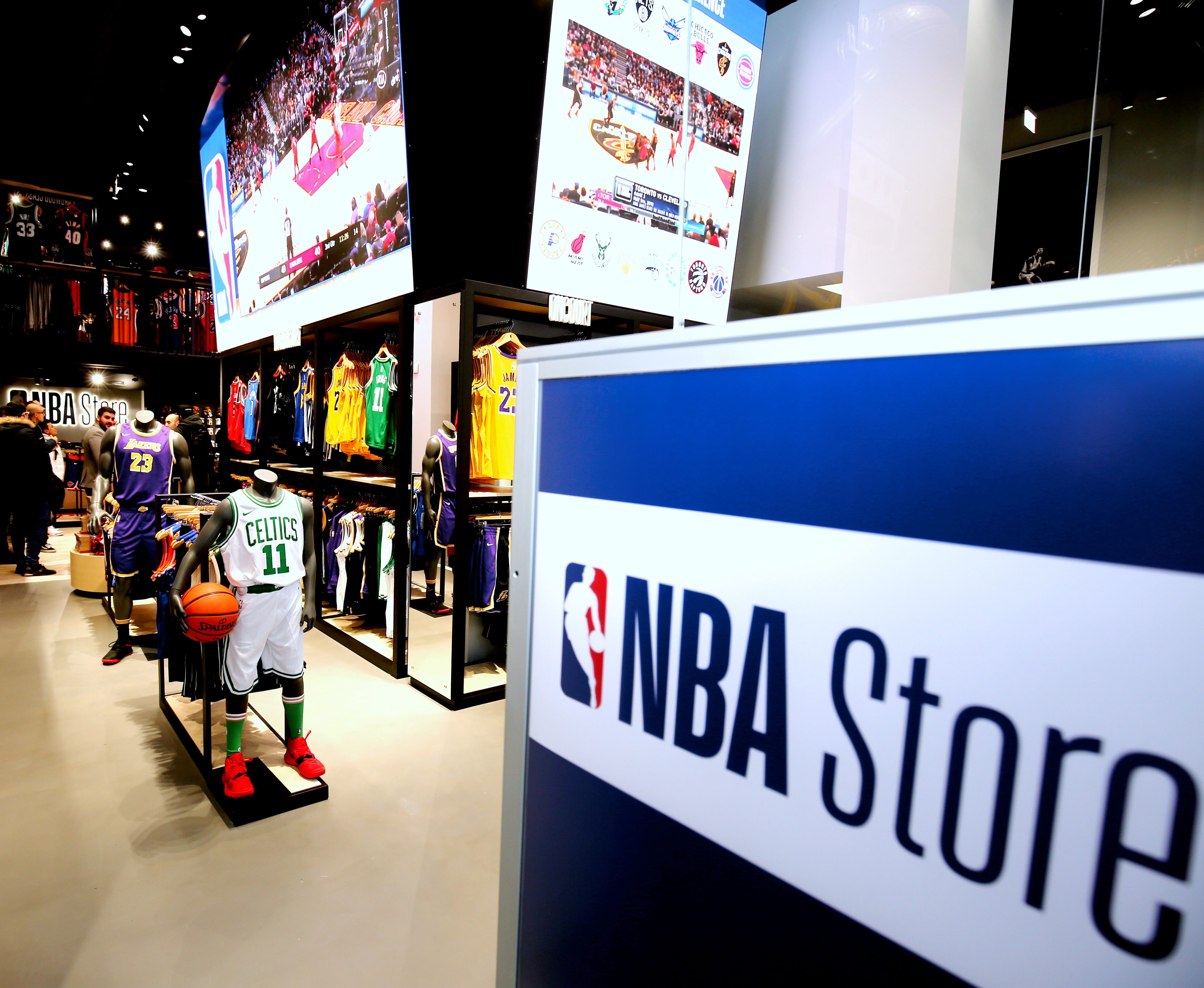 Emiliano Carchia on X: The first NBA Store in the entire Europe