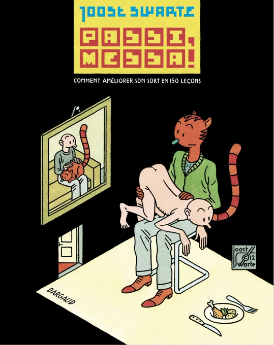 En janvier, 304 pages de beauté, de classe et d'intelligence : "Passi, Messa !", de l'immense Joost Swarte, @EditionsDargaud 