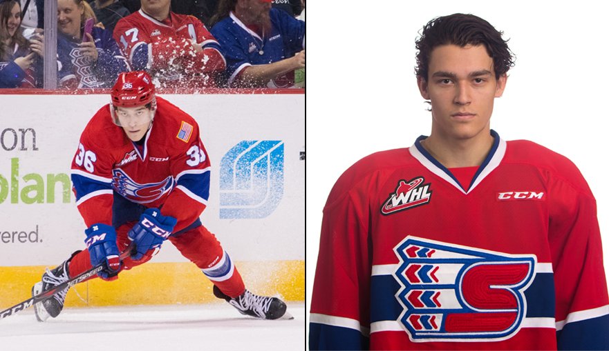 Broncos acquire Carter Chorney from <a href="/spokanechiefs/">Spokane Chiefs</a> as part of six-piece trade.

DETAILS: scbroncos.com/article/bronco…
