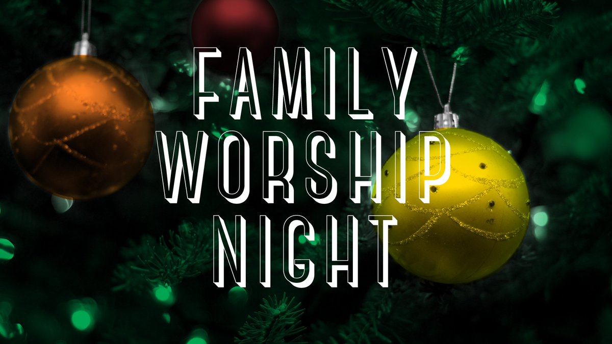 Christmas Family Worship Night is Sunday, December 9th from 5:15-5:45 p.m. at the Brier Creek Campus (North Auditorium). From 5:45-6:45 p.m. enjoy Christmas cookies and activities with your family. Come dressed in your Christmas pajamas and ready for a night of fun!