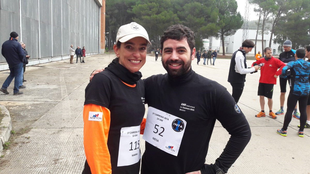 H2020_NEWTON's tweet image. Two of our INTA collaborators today ran the First INTA Race (10 km).
By the way, Marina has been second in her category! Congratulations!
#WeAreTheChampions #winners #Allforscience #10km