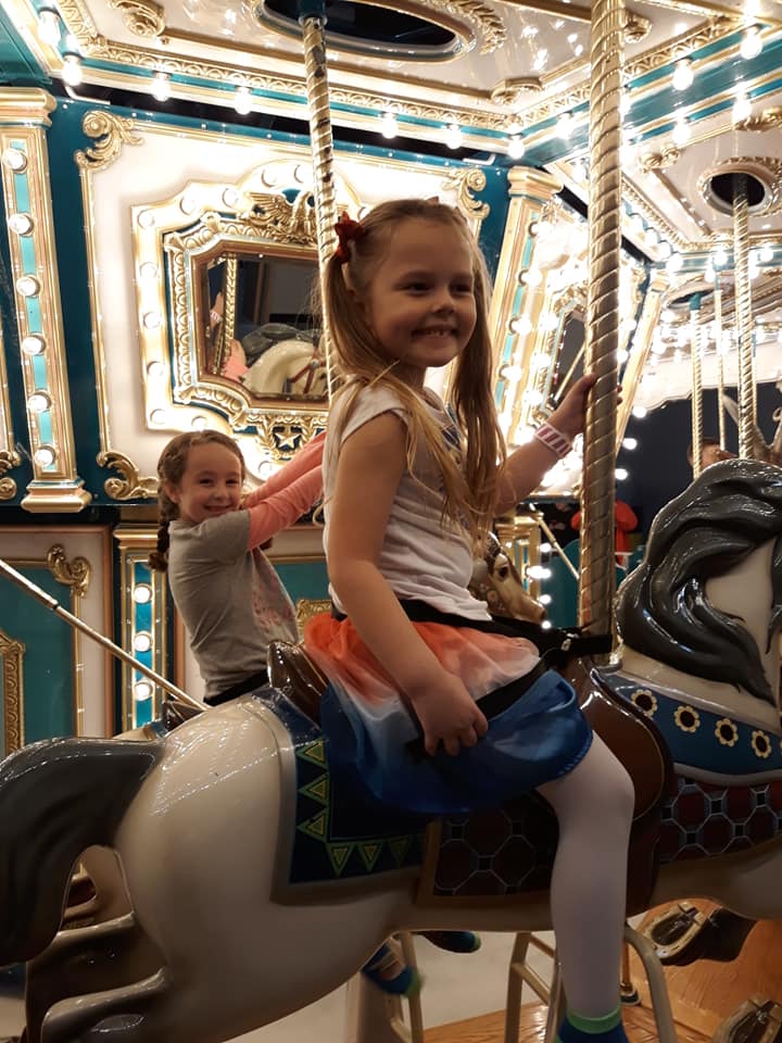 Get out of the cold and take a ride on our Carousel today!