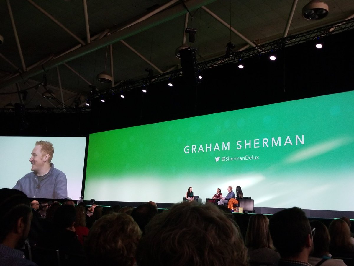 All good ideas come from crying at 3am. This is how entrepreneurs are made! <a href="/ShermanDelux/">Graham Sherman</a> #QBConnect #Entrepreneur #beer