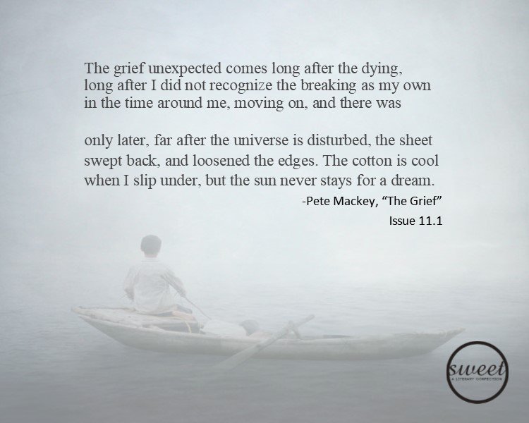 SweetLiterary's tweet photo. Issue 11.1 is live now!  Read and hear the rest of this 2018 Poetry Contest finalist entry by Pete Mackey. https://t.co/NWWLf0gNO3 #poetry #sweetliterary https://t.co/7I8tGgzSxO