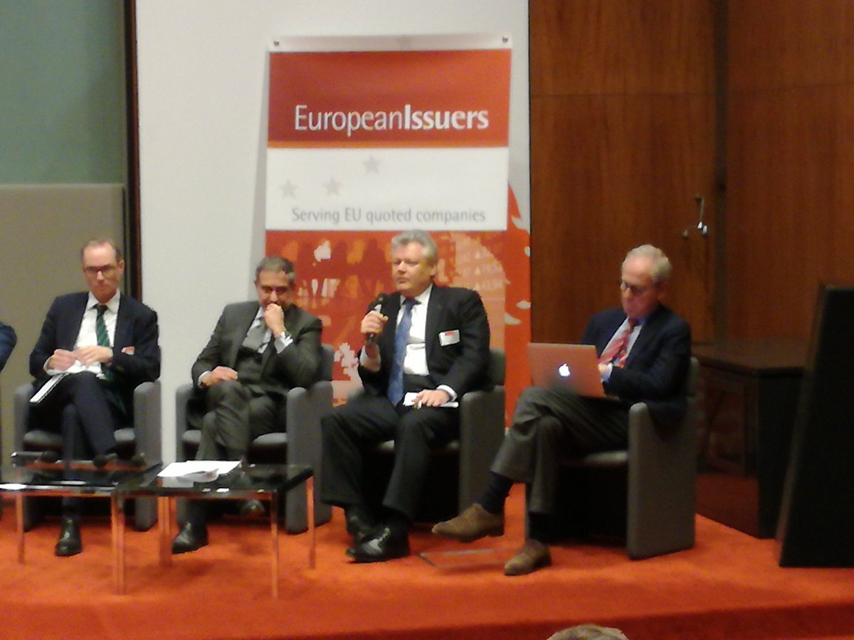 CDrinkwaterEU's tweet photo. "At one time, Zurich was the financial centre of Europe. Even with equivalence, being outside the EU could see London lose its leading financial position in the next 10 or 20 years." @Nasdaq's @laurirosendahl #ECMF2018 #InvestWeek https://t.co/RSyAJeCFAy