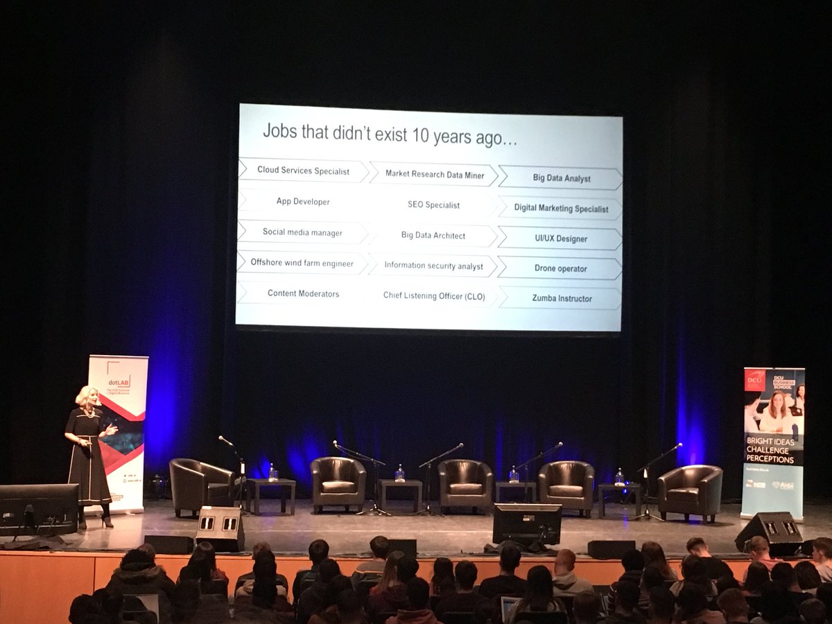 DiceOrla's tweet photo. Really interesting talk from Siobhan O’Shea of CPL at #GetDigital18 https://t.co/4QVzqTNQBC