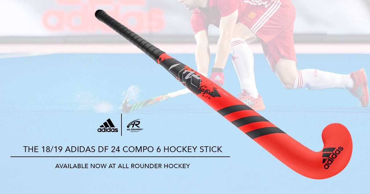 All Rounder Hockey on Twitter: "The 18/19 Adidas DF 24 Compo 6 Hockey A full composite hockey stick containing an extra low bow for your inner drag flick specialist. Available now