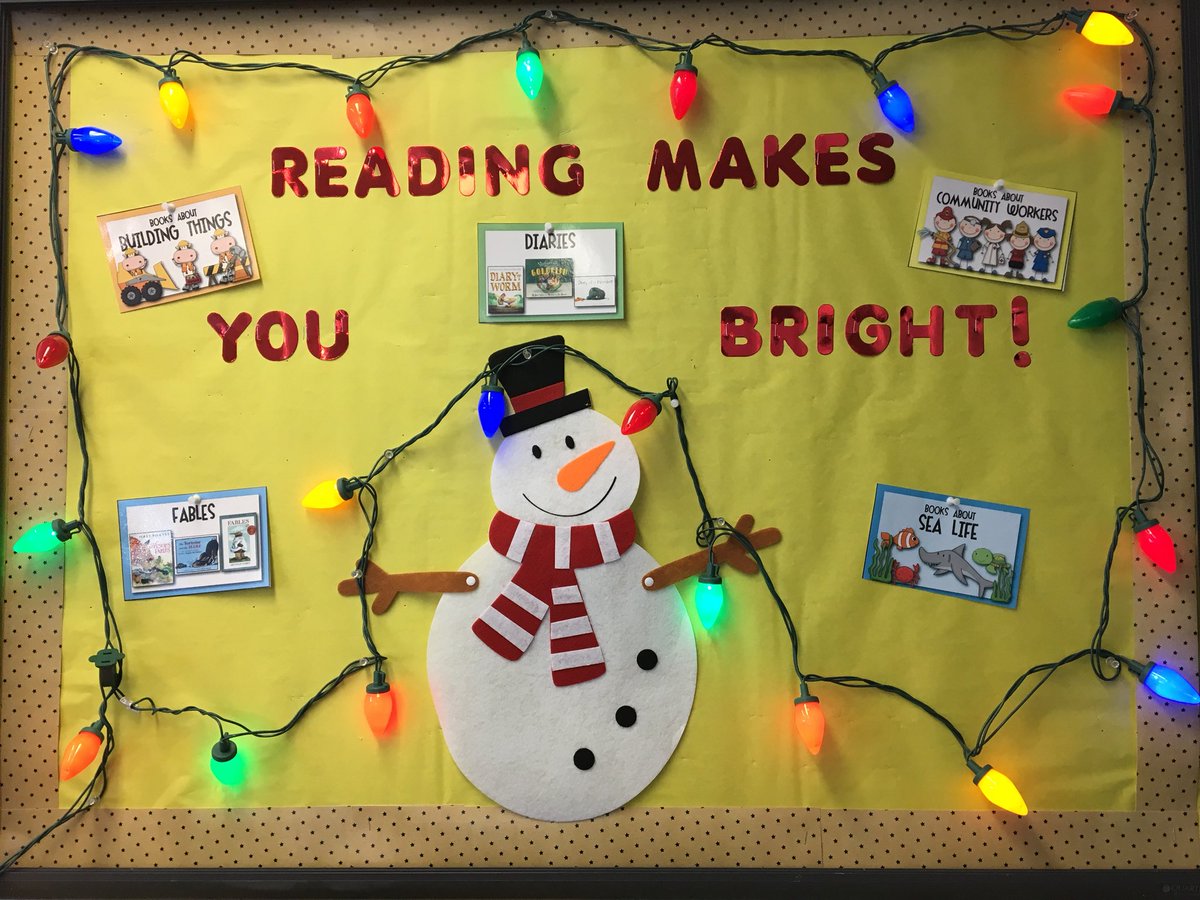 Hood School Library tweet media