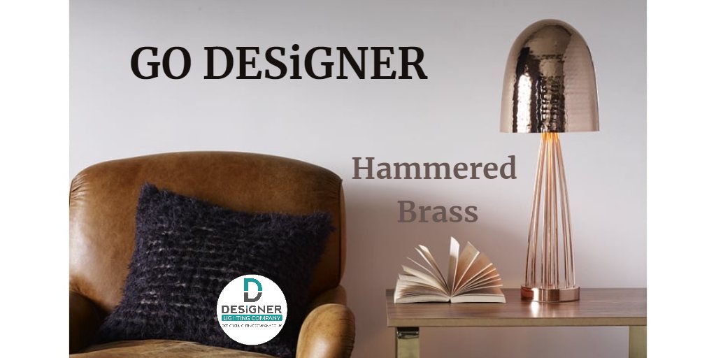 A metal table lamp made in solid brass with a polished finish which has been hammered for a textured effect. They're perfect in dining rooms, bedrooms and entrance hall. buff.ly/2ANL1BH #designerbrasslamp #hammeredbrasslamp #hammeredbrasslight #designertablelamp #designer