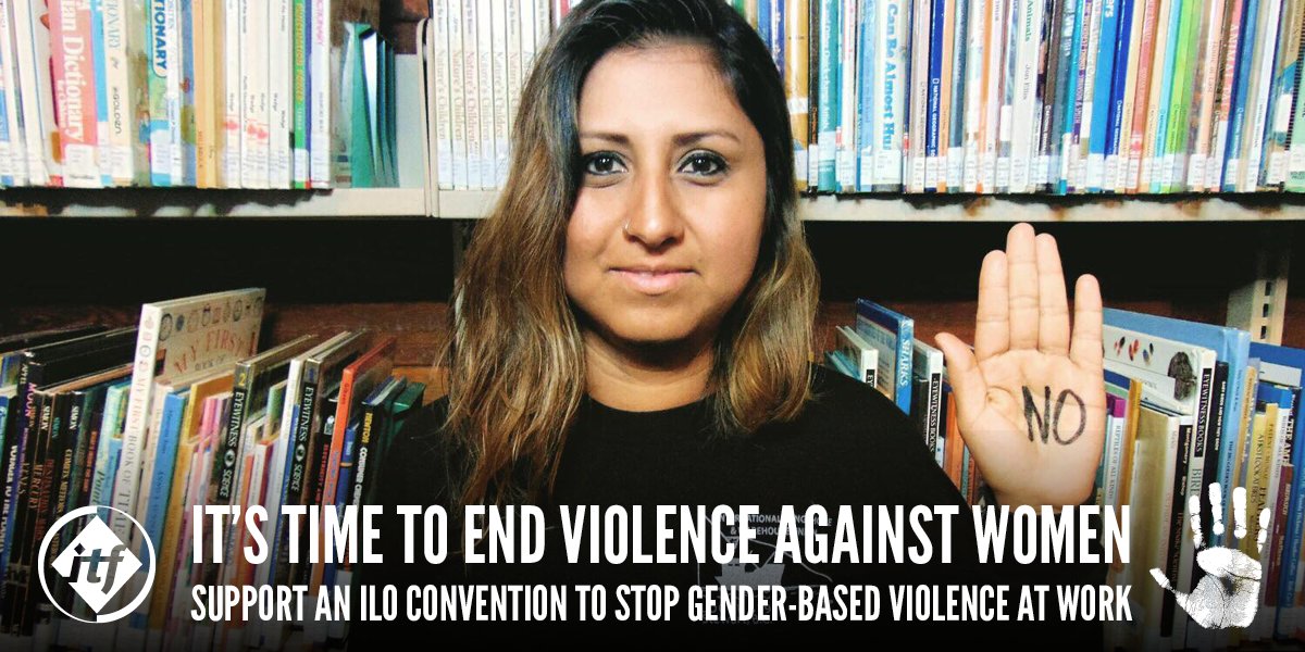 ITFDockers's tweet photo. #ITFDockers youth representative Viri Gómez says no to violence against women: "Violence against women is a global issue. Join #16Days of activism, support our most basic human right, end gender-based violence. Women deserve to live a peaceful life free from abuse." #ITFwomen https://t.co/F5pwslQeiP