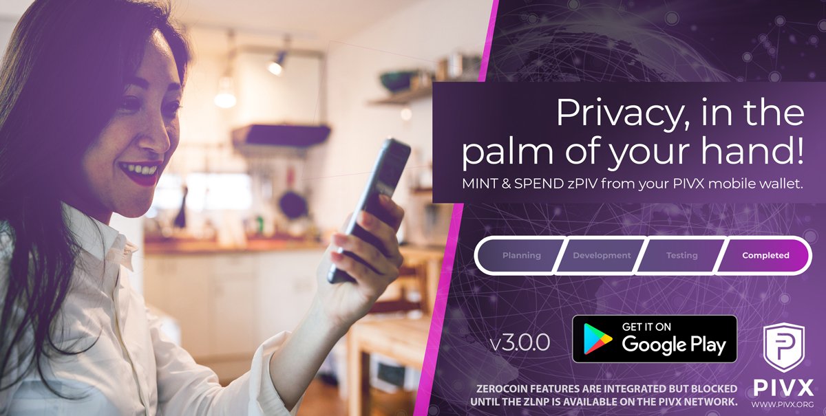v3.0.0 is released. Around the world in the blink of an eye with nearly non-existent transaction fees and market-leading security &amp; privacy. All this, now in the palm of your hand.  Another first for #cryptocurrency. play.google.com/store/apps/det…

#innovation #zPIV #privacy