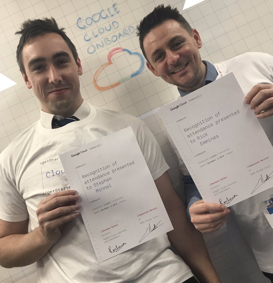 FileHound's tweet image. Rick &amp;amp; Stephen post #GoogleCloudOnBoard - looking forward to seeing what #GoogleCloud can bring to our #Filehound roadmap - blog post musings to follow soon!!