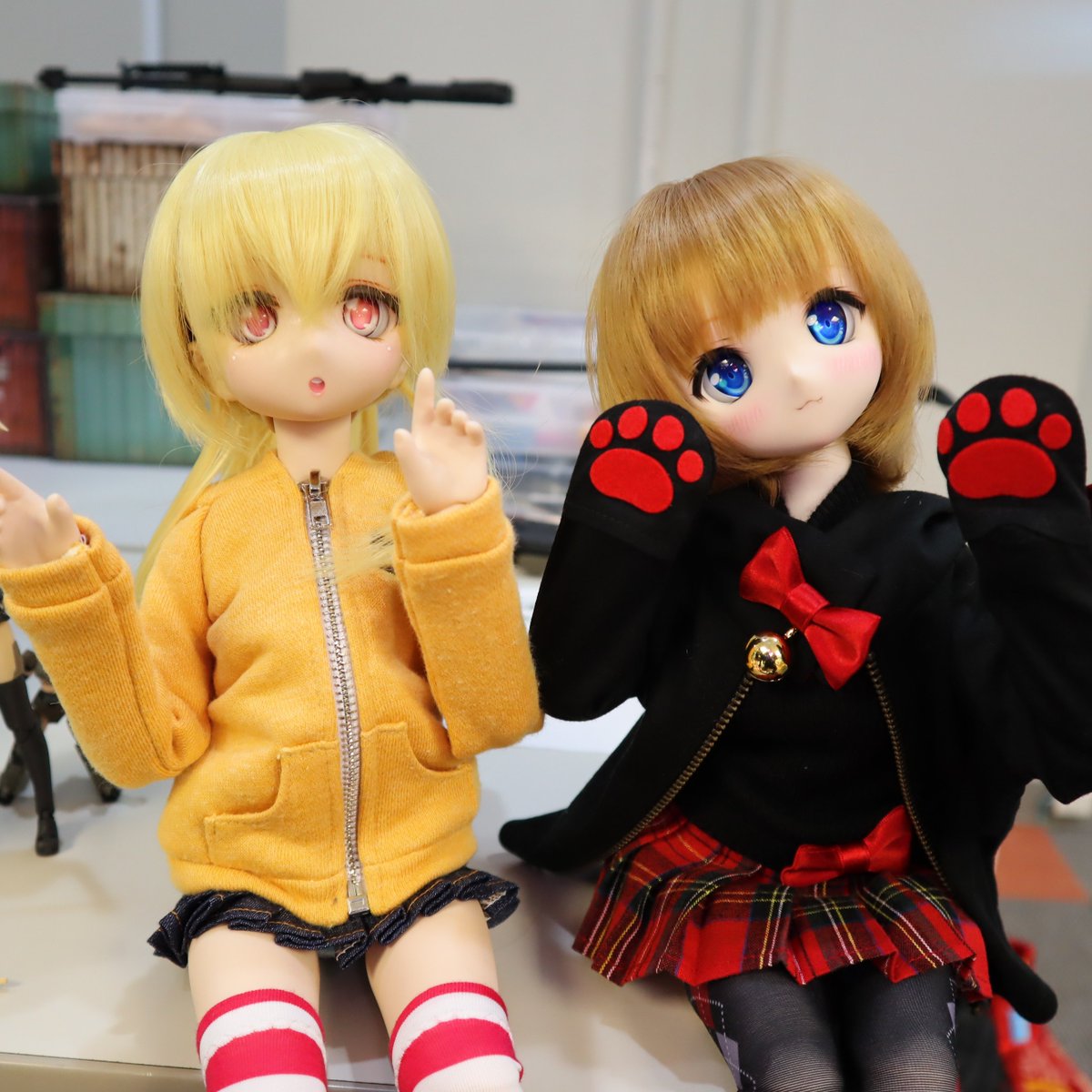 kurokuma_pochi's tweet photo. ドールフォレスタ2より。
おしゃれなちっちゃい子が集まりました。(*´ω`*)
うちのこももっとおしゃれしないとですね~。
#DOF02 https://t.co/aE5qi0CRAI