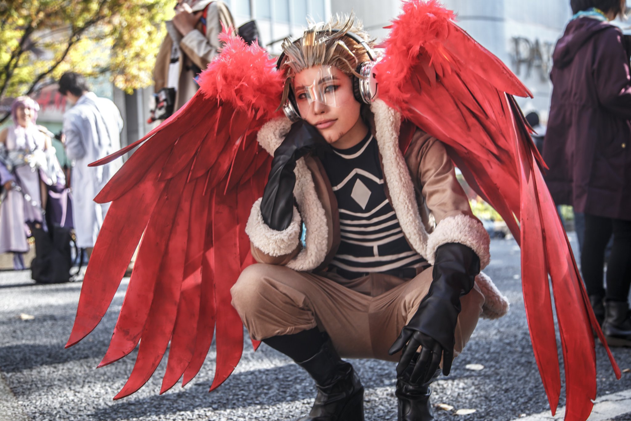 ヒロアカ ホークス コスプレ - コスプレ ヒロアカ ホークス コスプレ - コスプレ