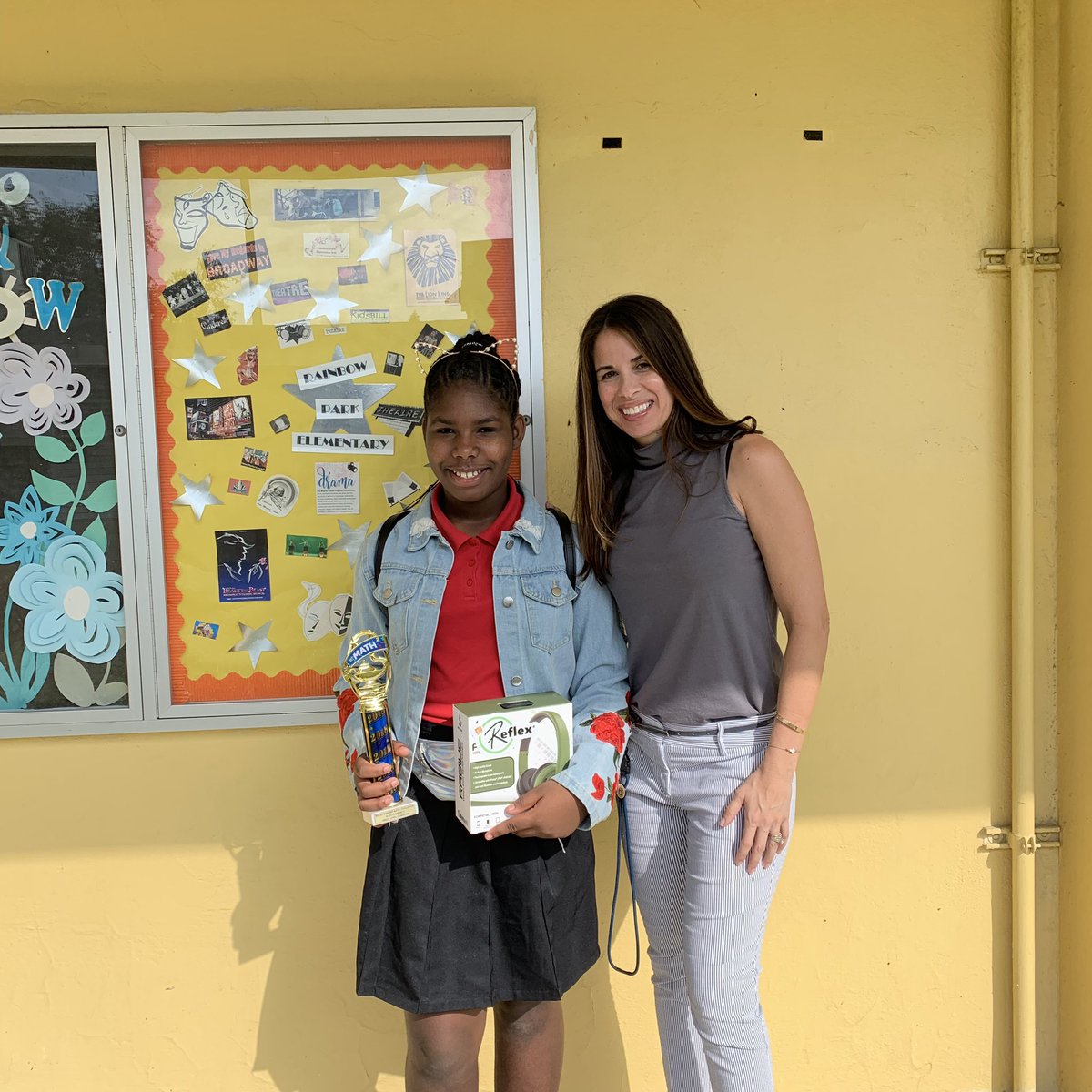 One of our students won the Reflex Summer Math Challenge! 🏆💻 🎉 <a href="/RainbowParkElem/">Rainbow Park Elem</a>