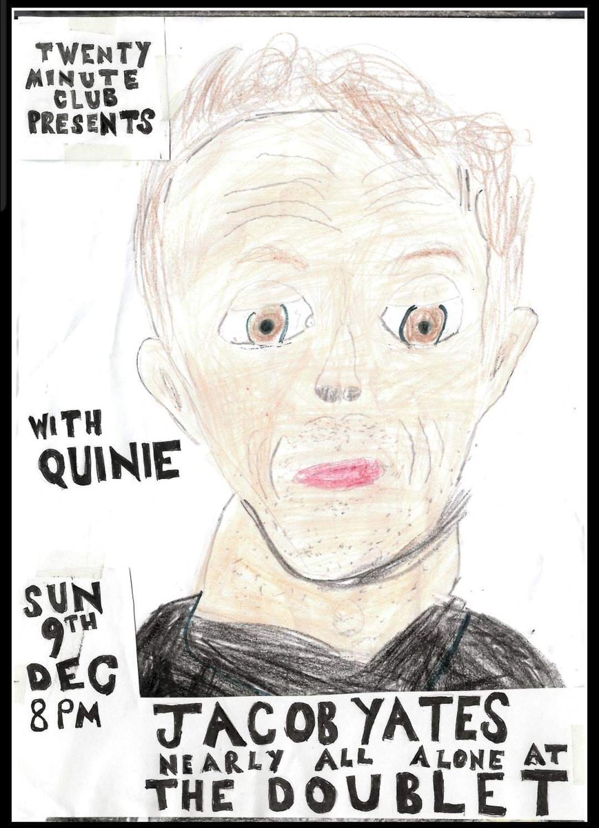 DoubletBar's tweet photo. There's only a few tickets left for our Jacob Yates (Nearly All Alone) + Quine gig on Sunday so if you were planning on coming along I'd snap some up quick! https://t.co/87yi013YWE