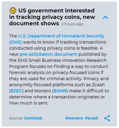 MessariCrypto's tweet photo. 🚨 A few headlines you shouldn't miss...

🏦 50% of UK-based blockchain companies struggle with banking

🚔 N. Korean hackers are stealing from crypto investors

🛑 STOs are illegal in Beijing

🕵🏽‍♂️ U.S. DHS interested in tracking privacy coins https://t.co/aT07tSpvF8