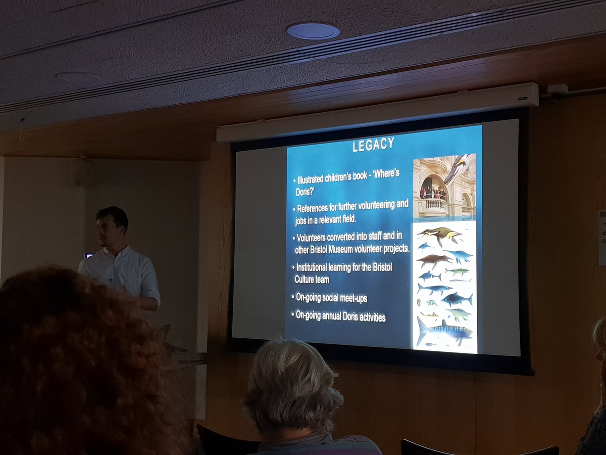 YMT_Science's tweet photo. What a thoroughly lovely project @bristolmuseum with Doris the Pliosaur. So much enhancement for visitors and #volunteers! @DebsHutchinson #GCG2018 https://t.co/0fZfT8p5RK