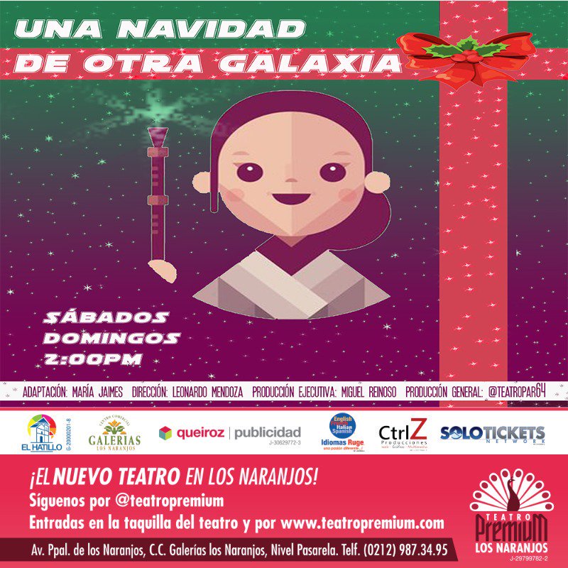 Ven a descubrir como se celebra la Navidad en nuestro Planeta.... ESTE SABADO y DOMINGO: CUNA NAVIDAD DE OTRA GALAXIA" . 2pm. NO TE LA PUEDES PERDER!!!!
