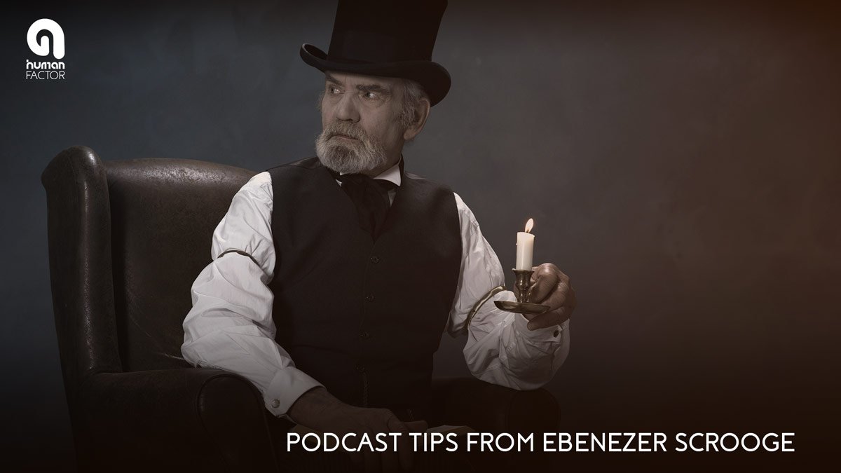 PodcastFunTimes's tweet photo. Be a Scrooge...um...I mean...what? - Stuck about what to talk about in your podcast? Take some advice from Ebenezer Scrooge. - https://t.co/p2NIlJykty https://t.co/sbkVHZyGzv
