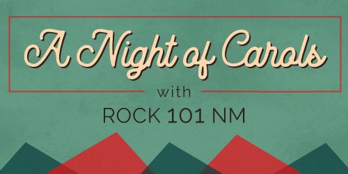 Rock101NM's tweet photo. Rock 101's Annual Night of Carols! 🎄https://t.co/aeljSkeb1B https://t.co/42SY5qPzvi
