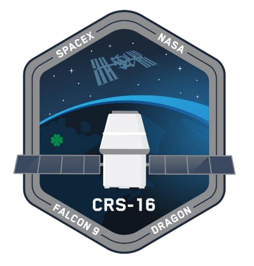 CRS-16 mission patch CRS-16 mission patch