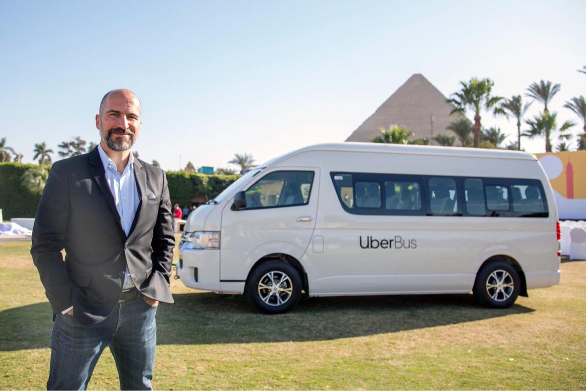 dara khosrowshahi (@dkhos) on Twitter photo Introducing our newest offering—Uber Bus! Enhancing the famous Egypt minibus systems with Uber technology. A product built for Egypt that will make Uber more accessible, so that anyone, anywhere can get a ride #UberForEveryone <a href="/Uber_Egypt/">Uber_Egypt</a> Introducing our newest offering—Uber Bus! Enhancing the famous Egypt minibus systems with Uber technology. A product built for Egypt that will make Uber more accessible, so that anyone, anywhere can get a ride #UberForEveryone <a href="/Uber_Egypt/">Uber_Egypt</a>