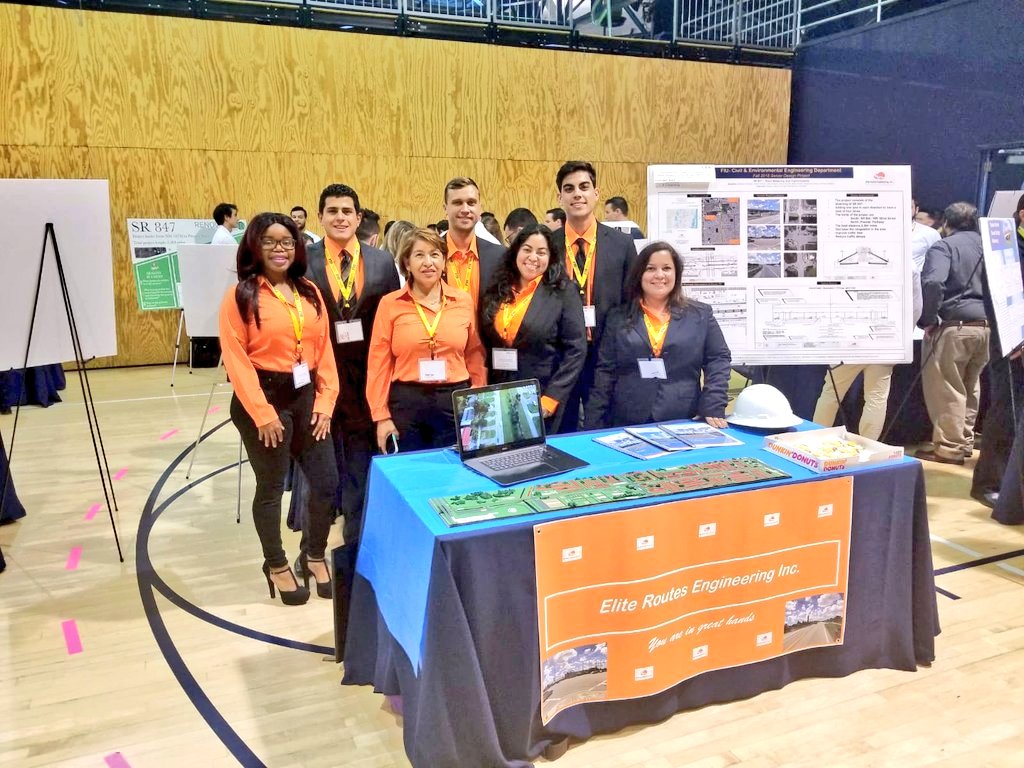 ANDREINA2100's tweet photo. Senior project showcase done ✔
Graduation is just few days away. #fiu18 #srdesign #graduation https://t.co/qpIlRR9ZOV