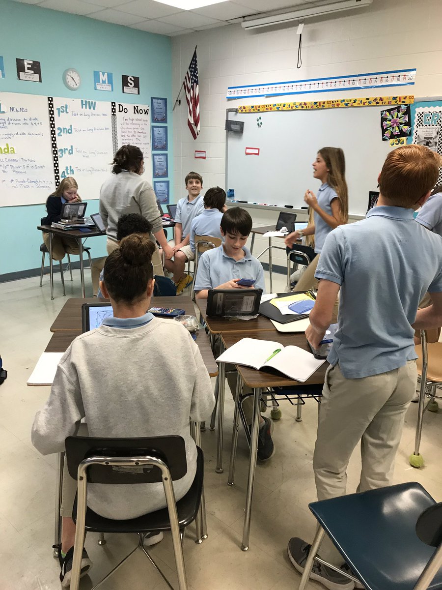 snider_mary's tweet photo. “Friendly” math competition! Students completing math maze with decimal operations. #TheErwinWay #mathreallyisfun #TuesdayTreats https://t.co/z5rjib6z3c