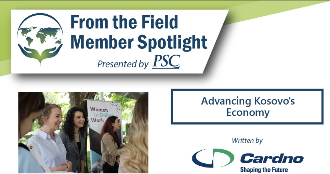 PSCSpeaks's tweet photo. Find out how @Cardno is Advancing Kosovo's Economy in our #PSCFromTheField spotlight: https://t.co/iTqQzTNJg2 #DevConf18 https://t.co/Cvj35BBOzt