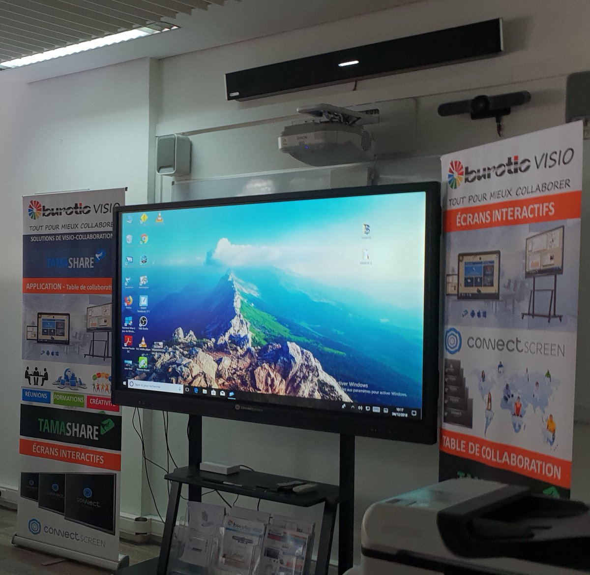 MotivSolutions1's tweet photo. Connect Screen+ Nureva + Tamashare = trio gagnant !
Burotic distributeur à Abidjan pour la Côte d’Ivoire# https://t.co/ZclSGIHMeh