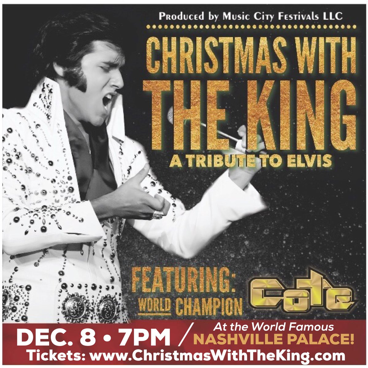 Nashville Celebrates #Elvis #ElvisPresley with New #ChristmasWithTheKing Holiday  Show
prez.ly/zZQ