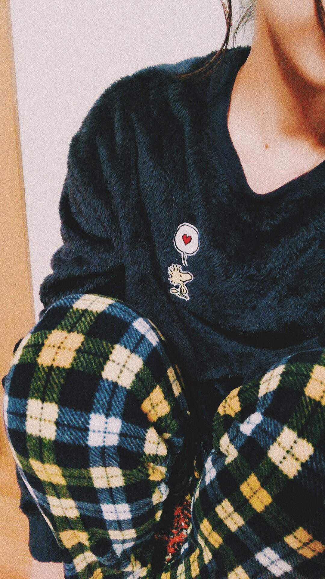 崔琴美 チェ クンミ Uniqloのスヌーピーのフリースパジャマ 超可愛いしあったかい スヌーピーバージョンも買お T Co 9n2jhlaoki Twitter