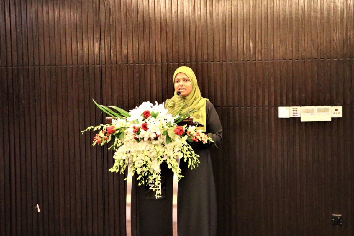 OoredooMaldives's tweet photo. Highlights from the opening ceremony of Validation Workshop for PDID forum in partnership with @UNDPMaldives & @hdcmaldives. Thank you Minister @shidhatha for joining us & affirming your commitment on the efforts to build an inclusive community. #BeSmartBeInclusive #SmartCitiesMv https://t.co/LKpvr0iahM