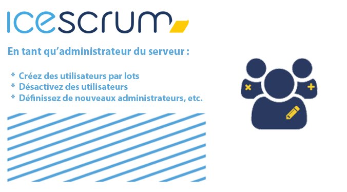 icescrum's tweet photo. iceScrum vous permet de gérer simplement vos utilisateurs 😀
En tant qu'administrateur du serveur, créer, lister et mettez à jour vos utilisateurs simplement en quelques cliques 👍
Plus d'infos : https://t.co/qMHIOMbkbl
#administrator #server #scrum #agile #iceScrum #agiletools https://t.co/IzLvfgkfFY